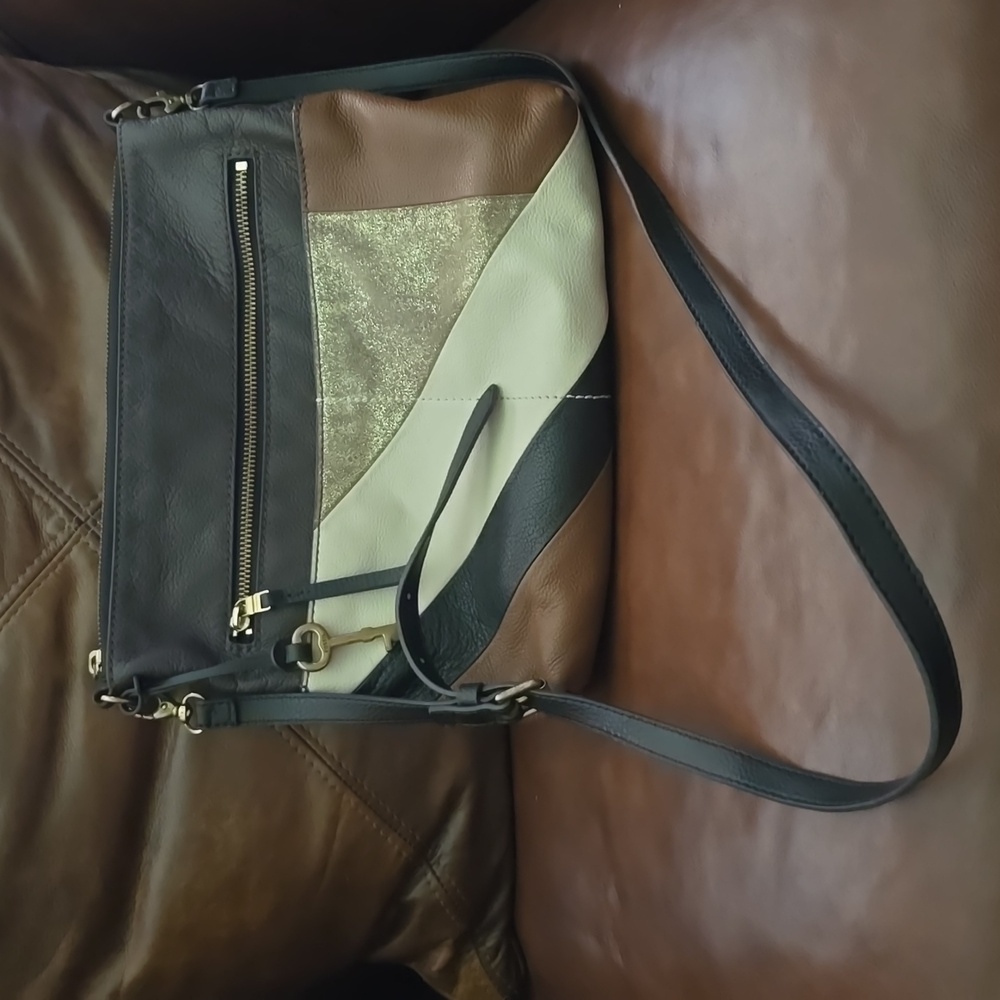 Fossil Leather Crossbody bag
